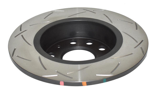 4000 T3 Slot SLD Brake Disc to suit VW Golf Mk V 11/2003-on R