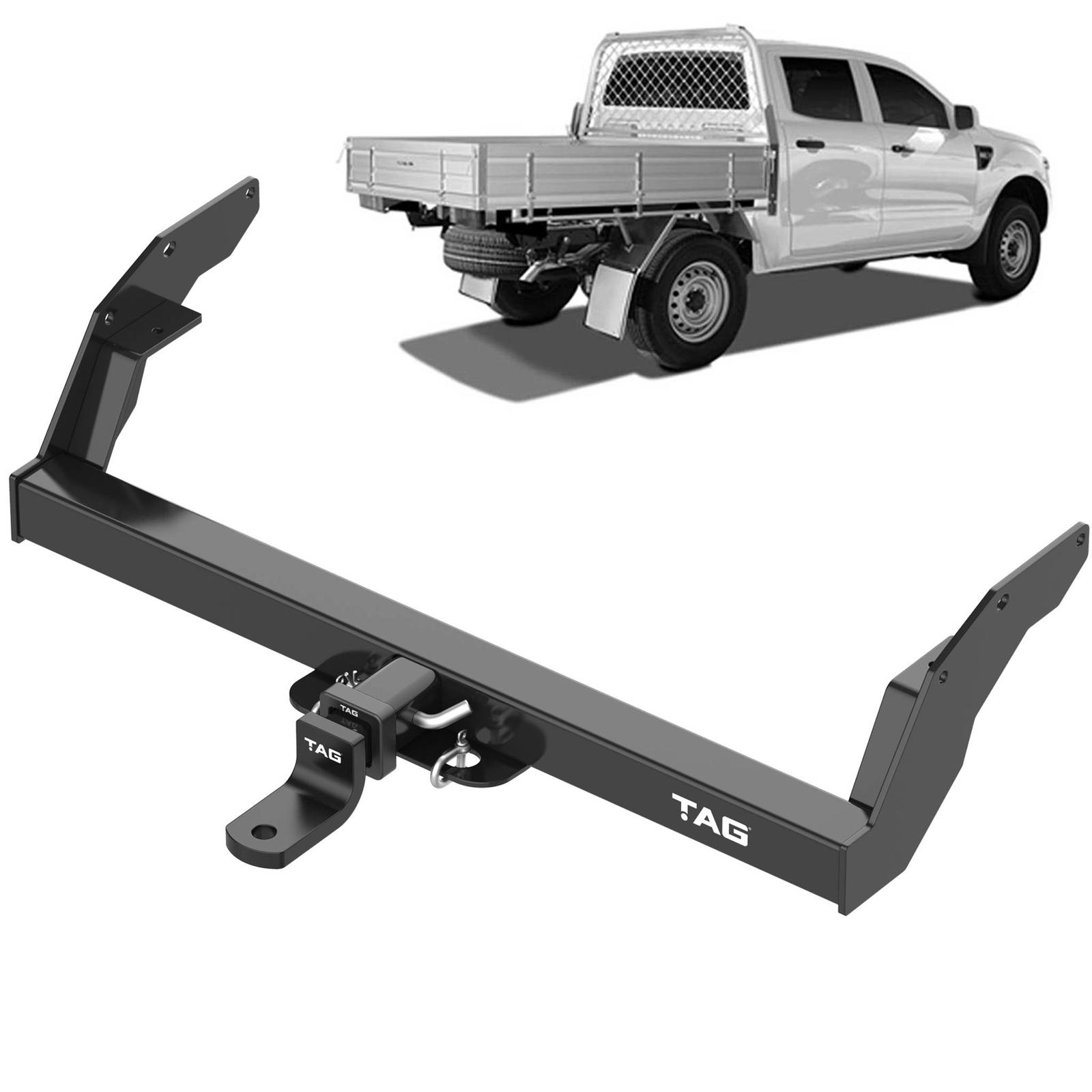 TAG Heavy Duty Towbar to suit Ford Courier (06/1985 - 2006), Ranger (01/2006 - 08/2011), Mazda BT-50 (11/2006 - 10/2011), B-SERIES BRAVO (01/1985 - 11/2006)