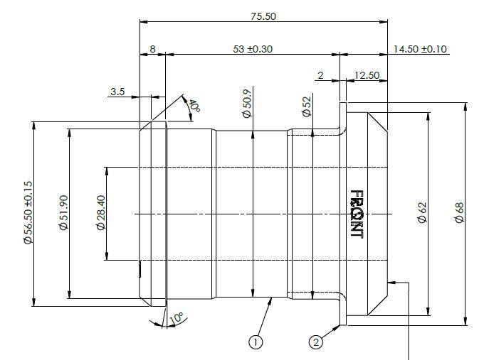 Front Control Arm Lower-Inner Front & Rear Bush Kit to suit Mitsubishi Pajero 2000-2021