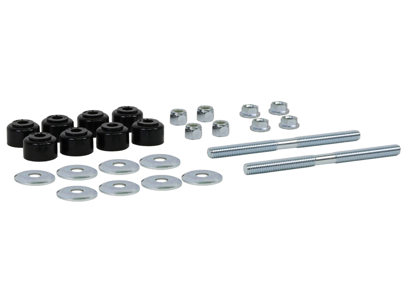 Universal Anti Roll Bar Link - Treaded Rod and Bushings style - 140mm With Bushings