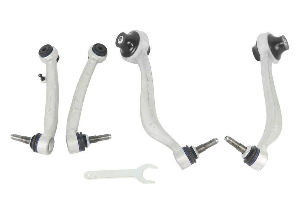 Front Control and Strut Tension Alloy Performance Arm Kit including Ball Joints to suit BMW 2, 3 & 4 Series