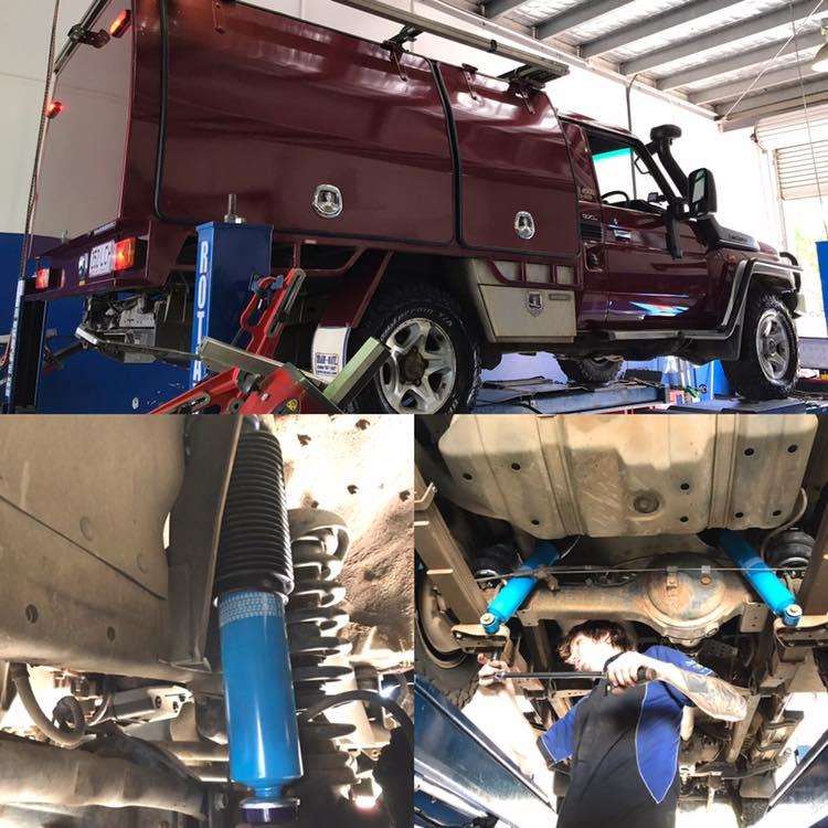 2 Inch 50mm Formula 4x4 Big Bore Lift Kit to suit Toyota LandCruiser 78 & 79 Series - 1999-2007