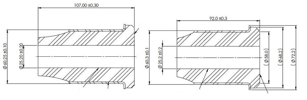 Front Lower Inner Control Arm Bush Kit to suit Ford F-150 12th Gen 2014 only