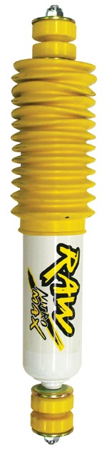 Front RAW 45mm Bore Nitrogen Gas Charged Shock Absorber to suit Toyota LandCruiser 80 & 105 Series - 50mm