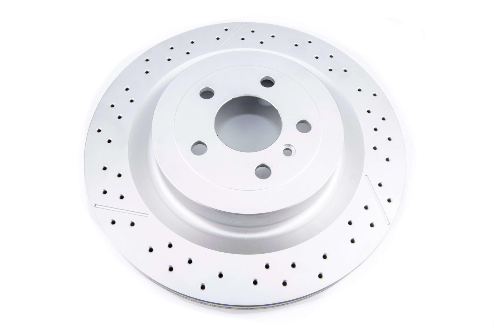 En-Shield OE Cross-Drilled, Dimpled & Slotted HC PP Brake Disc to suit Mercedes AMG, GL, GLS, GLE63 & ML63 Se