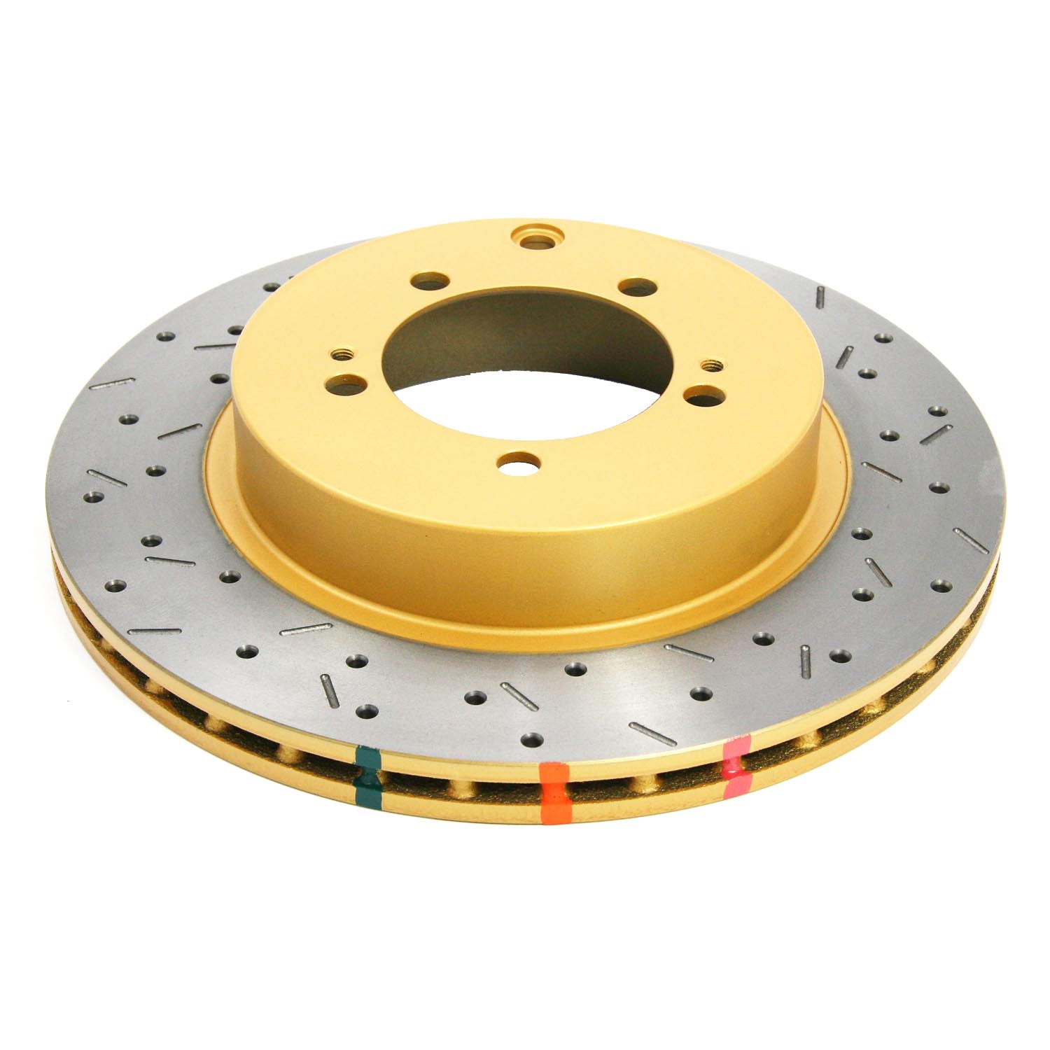 4000 XS Cross-Drilled, Slotted KP Brake Disc to suit Mitsubishi EVO V-IX 1996-2008 R