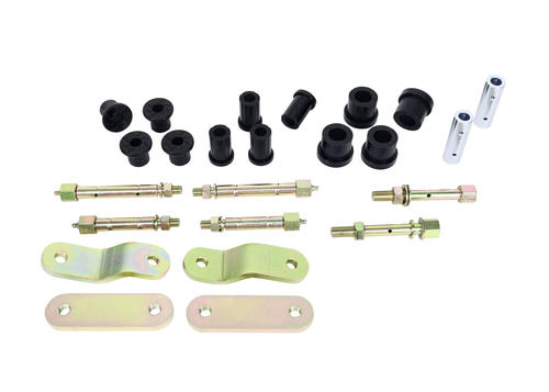 Go to Rear Leaf Spring - Bushing and Greaseable Shackle/Pin Kit to Suit Mitsubishi Triton MV and Nissan Navara D27