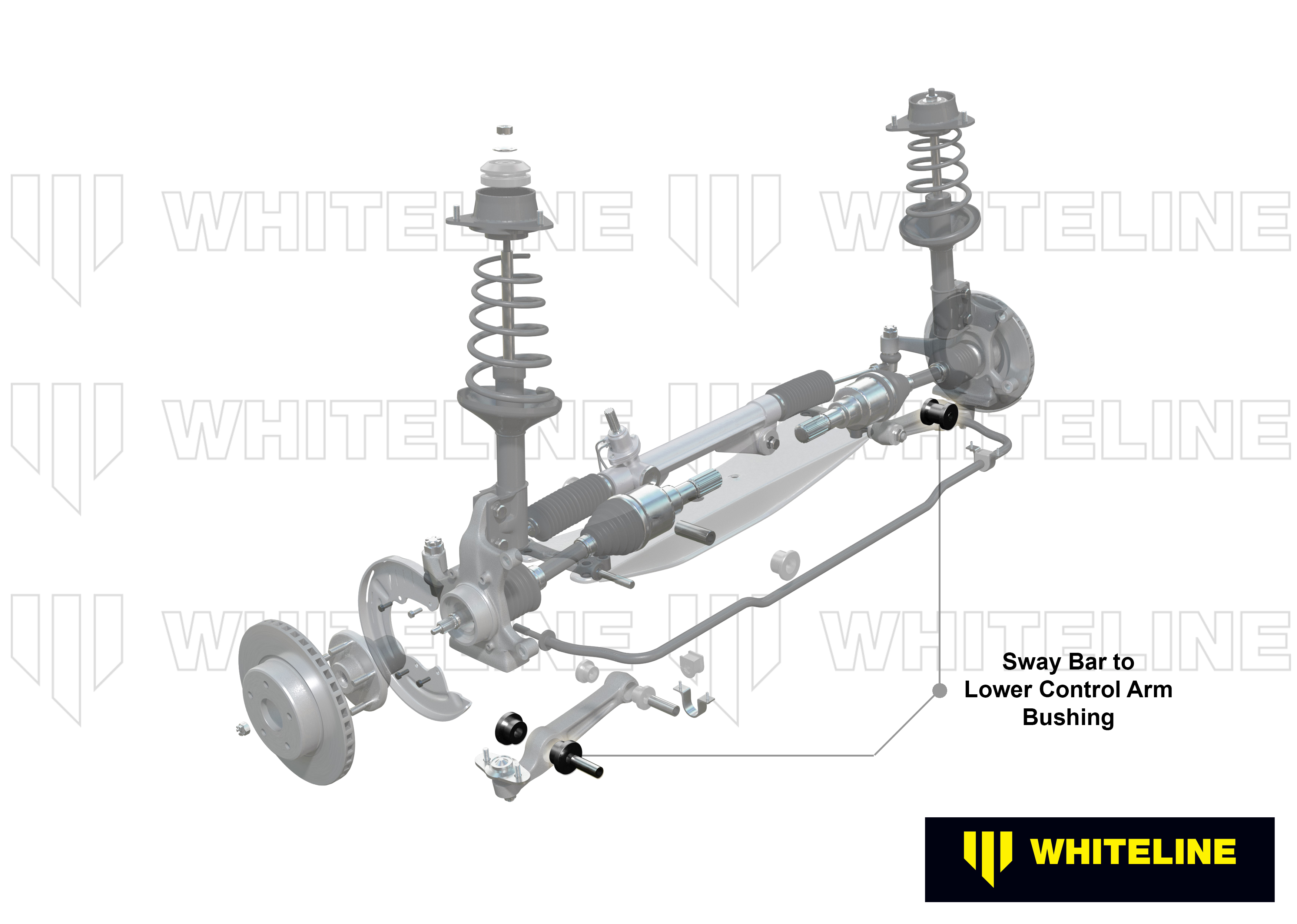 Front Lower Control Arm - Outer Bushing Kit to Suit Ford Cortina Mk1 and Lotus