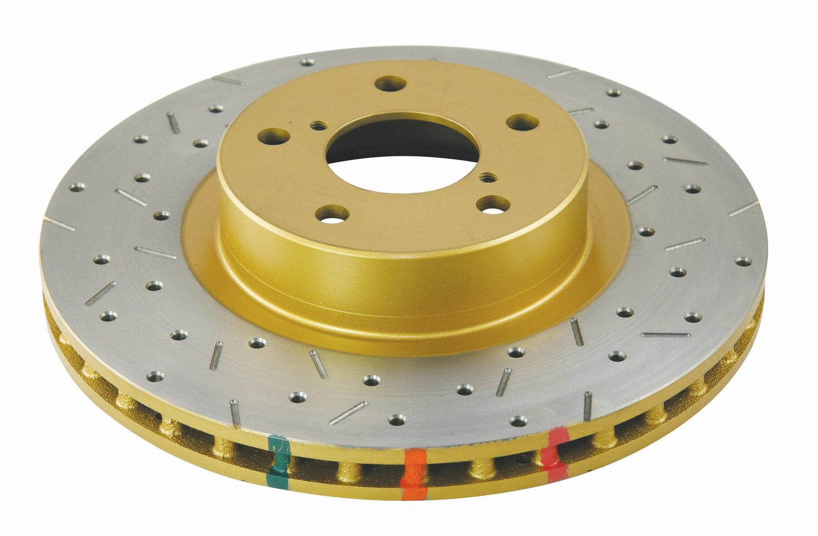 4000 XS Cross-Drilled, Slotted KP Brake Disc to suit Subaru Impreza WRX 1999-on F
