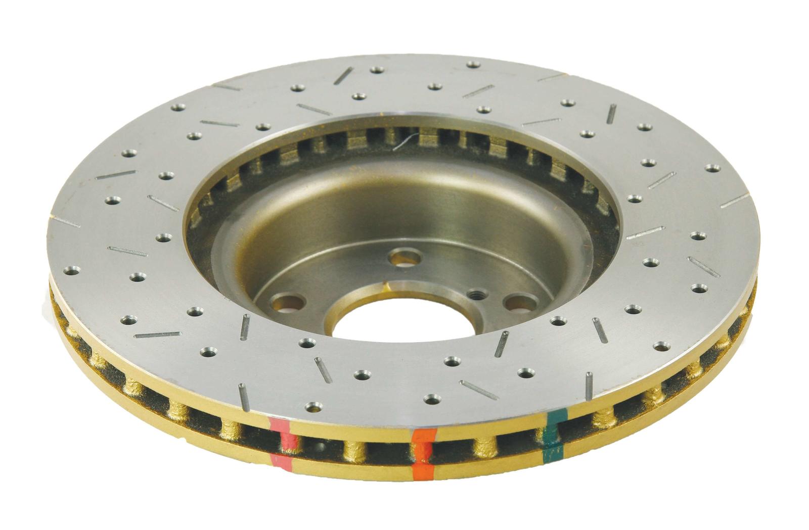 4000 XS Cross-Drilled, Slotted KP Brake Disc to suit Subaru Impreza WRX 1999-on F