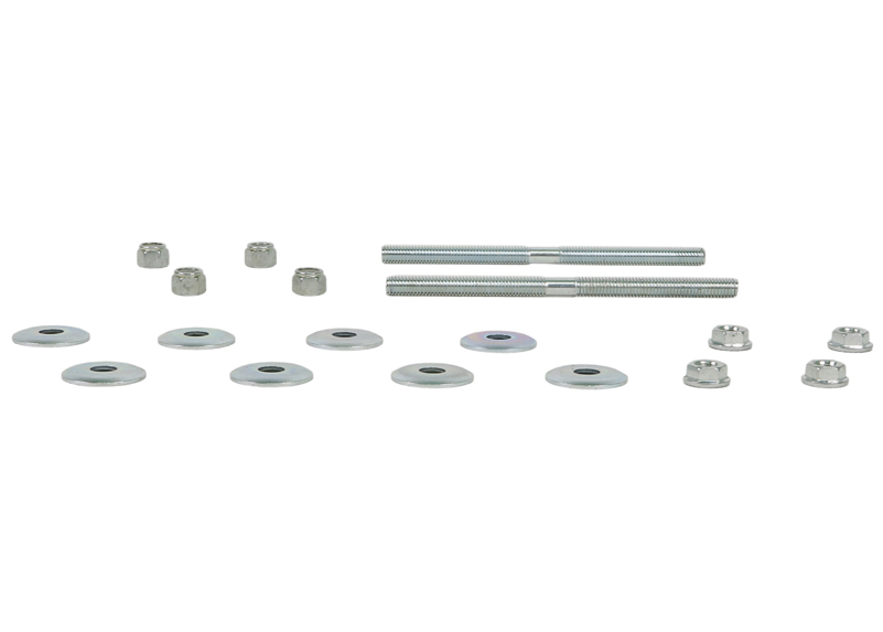 Universal Anti Roll Bar Link - Treaded Rod and Bushings style - 280mm Without Bushings