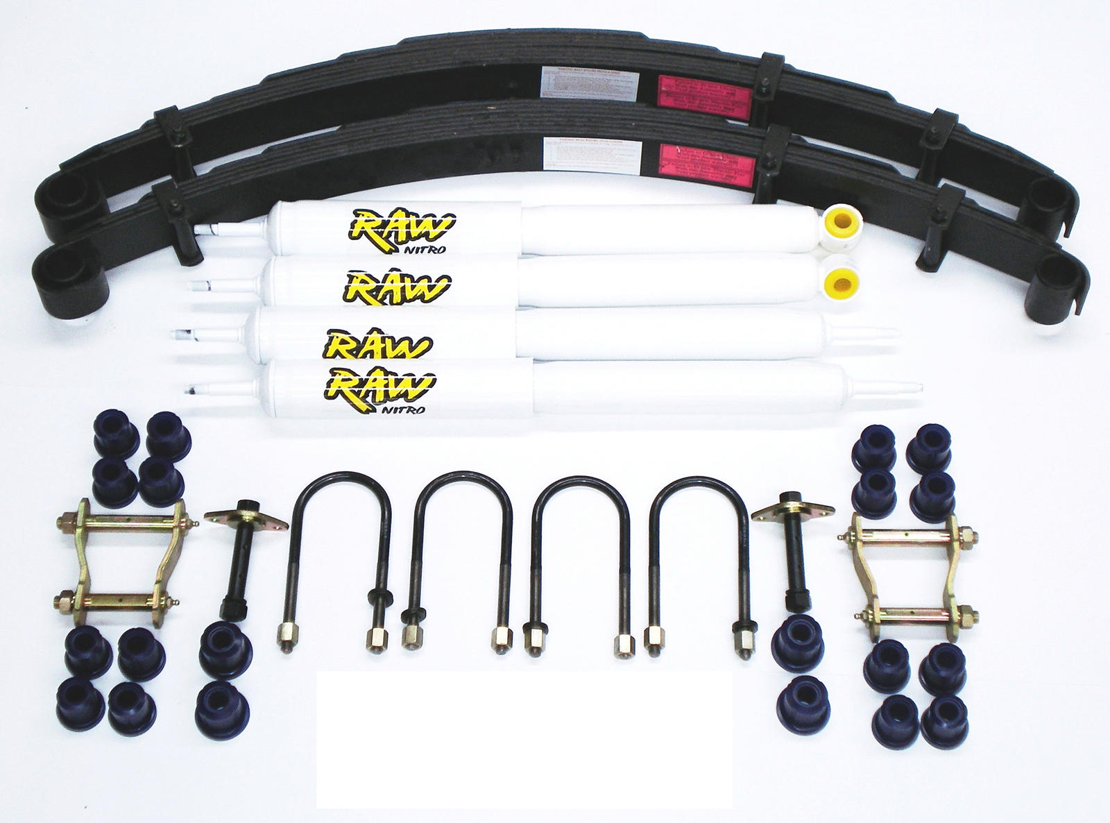2 Inch 50mm RAW Lift Kit to suit Holden Jackaroo & Isuzu Trooper 1981-10/1986