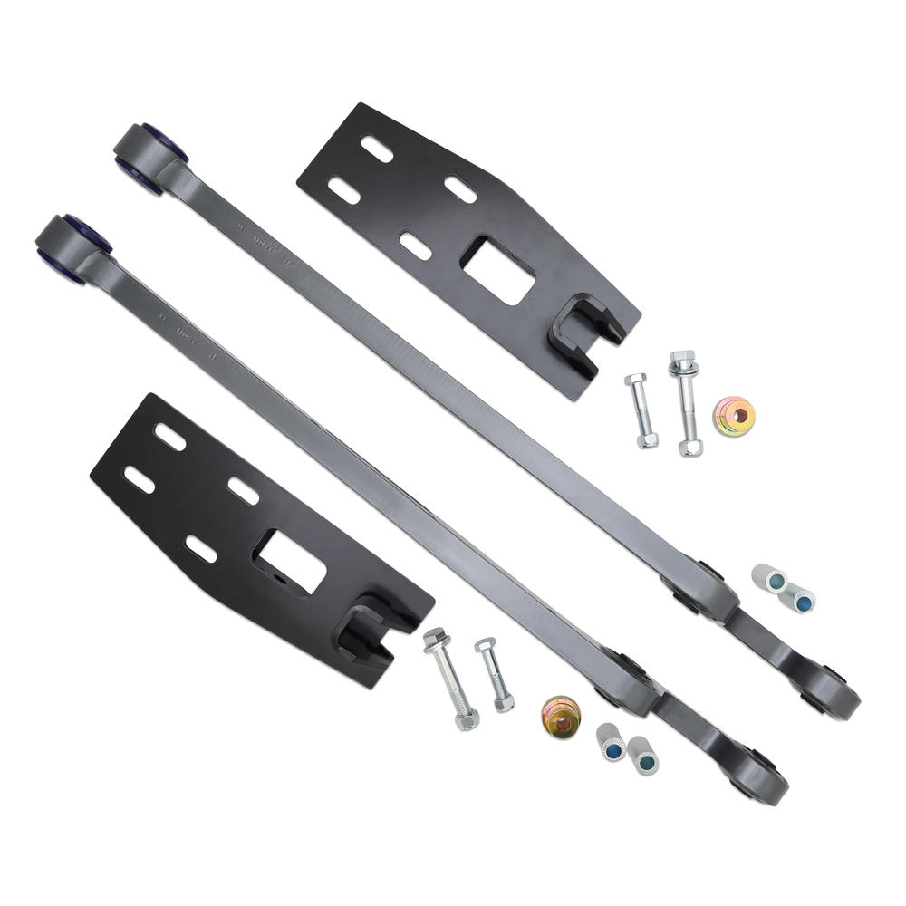 Front Radius Arm fixed Offset Correction Arms Kit to Suit Nissan Patrol GQ, GU with 4-5