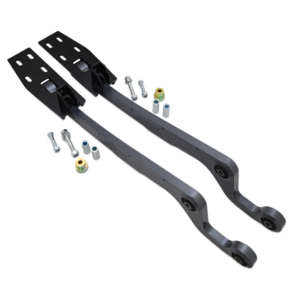 Front Radius Arm fixed Offset Correction Arms Kit to Suit Nissan Patrol GQ, GU with 4-5
