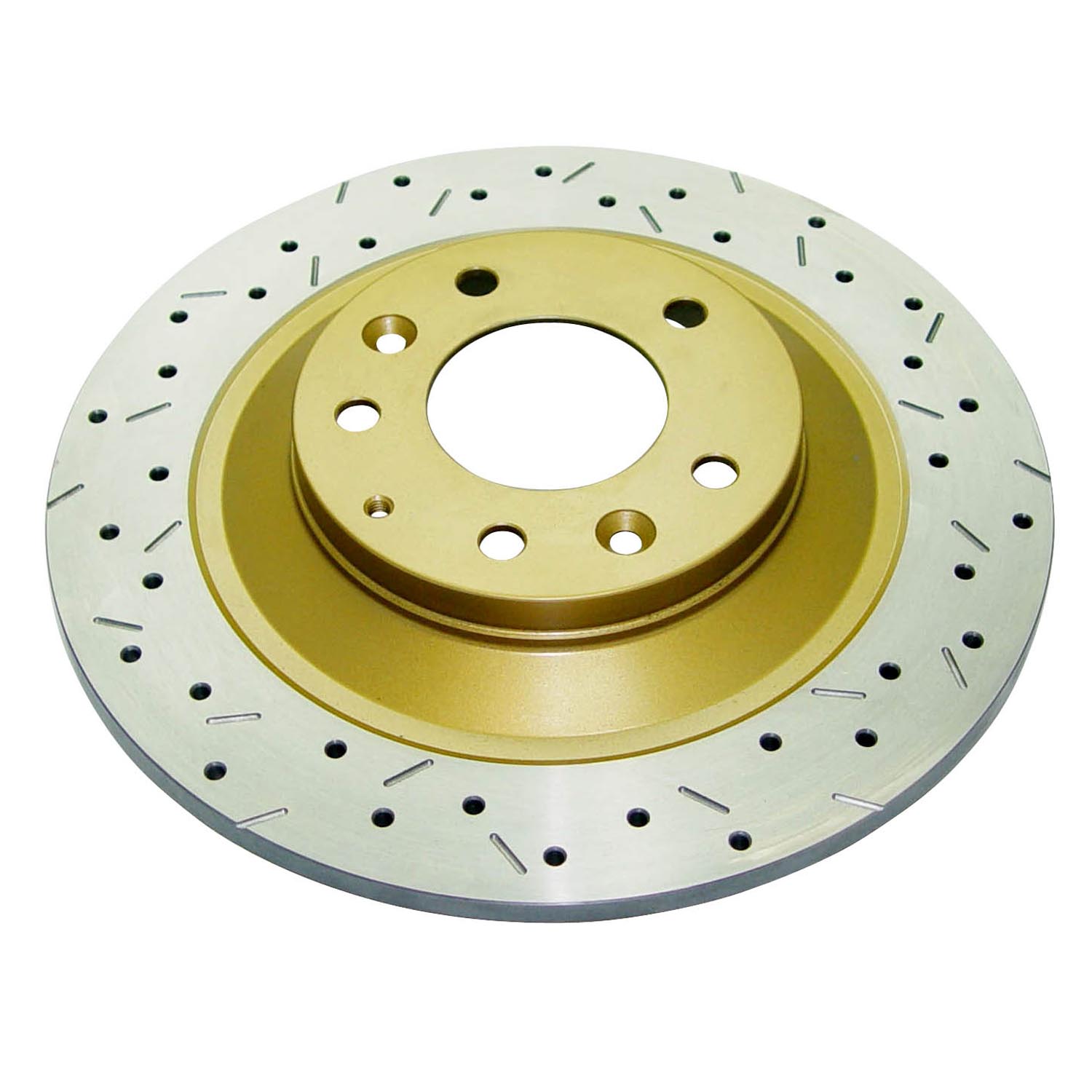 4000 XS Cross-Drilled, Slotted SLD Brake Disc to suit Mazda 6 MPS Turbo 2005-2007 R