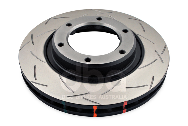 4X4 Survival 4000 T3 Slot KP Brake Disc to suit Toyota LandCruiser 80 Series 1992-1998 F Reverse Mount