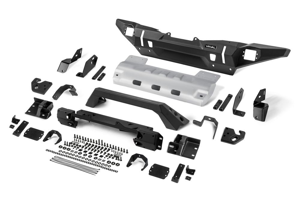 Rival Aluminium Front Bumper to suit Jeep Wrangler JL, JK Gladiator