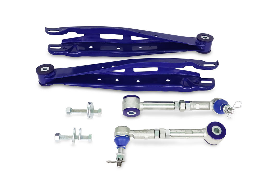 Rear Control Arm Lower & Adjustable Toe Control Arm Kit to suit Subaru & Toyota