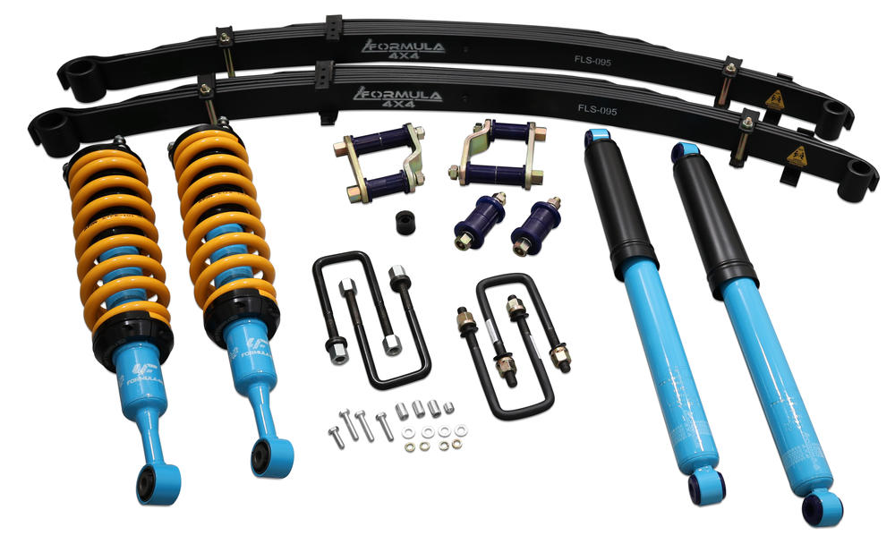 2 Inch 50mm Formula 4x4 Lift Kit with Height Adjustable ReadyStruts to suit Toyota Hilux GUN 2015-2025 - excluding 2022-2025 Rogue (wide-body) & GR Sport