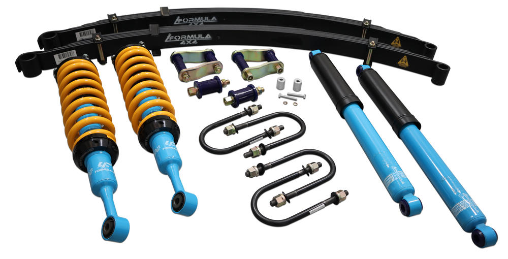 2 Inch 50mm Formula 4x4 Lift Kit with Height Adjustable ReadyStruts to suit Toyota Hilux 2005 - 2015 & Foton Tunland 2012-2024