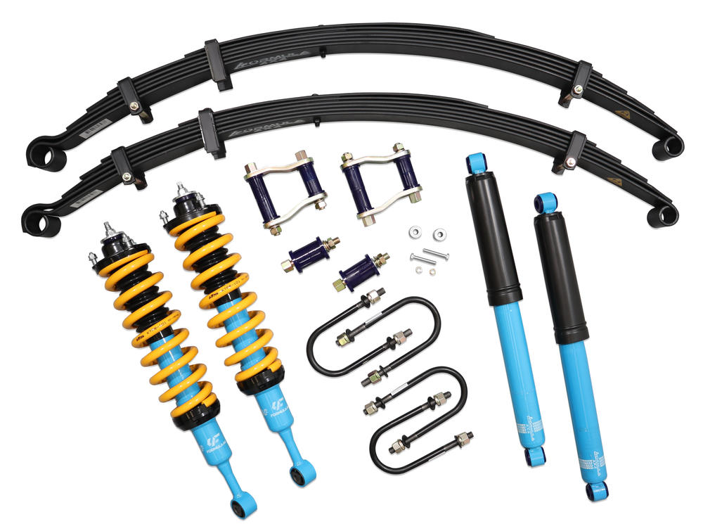 2 Inch 50mm Formula 4x4 Lift Kit with Height Adjustable ReadyStruts to suit Toyota Hilux 2005 - 2015 & Foton Tunland 2012-2024