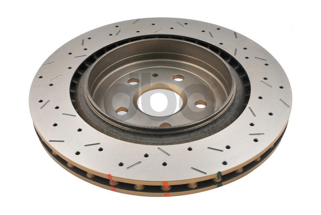 4000 XS Premium Cross-Drilled, Slotted KP Brake Disc to suit Chevrolet Camaro V8 2010-on R