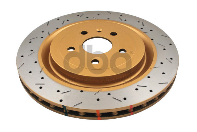 4000 XS Premium Cross-Drilled, Slotted KP Brake Disc to suit Chevrolet Camaro V8 2010-on R