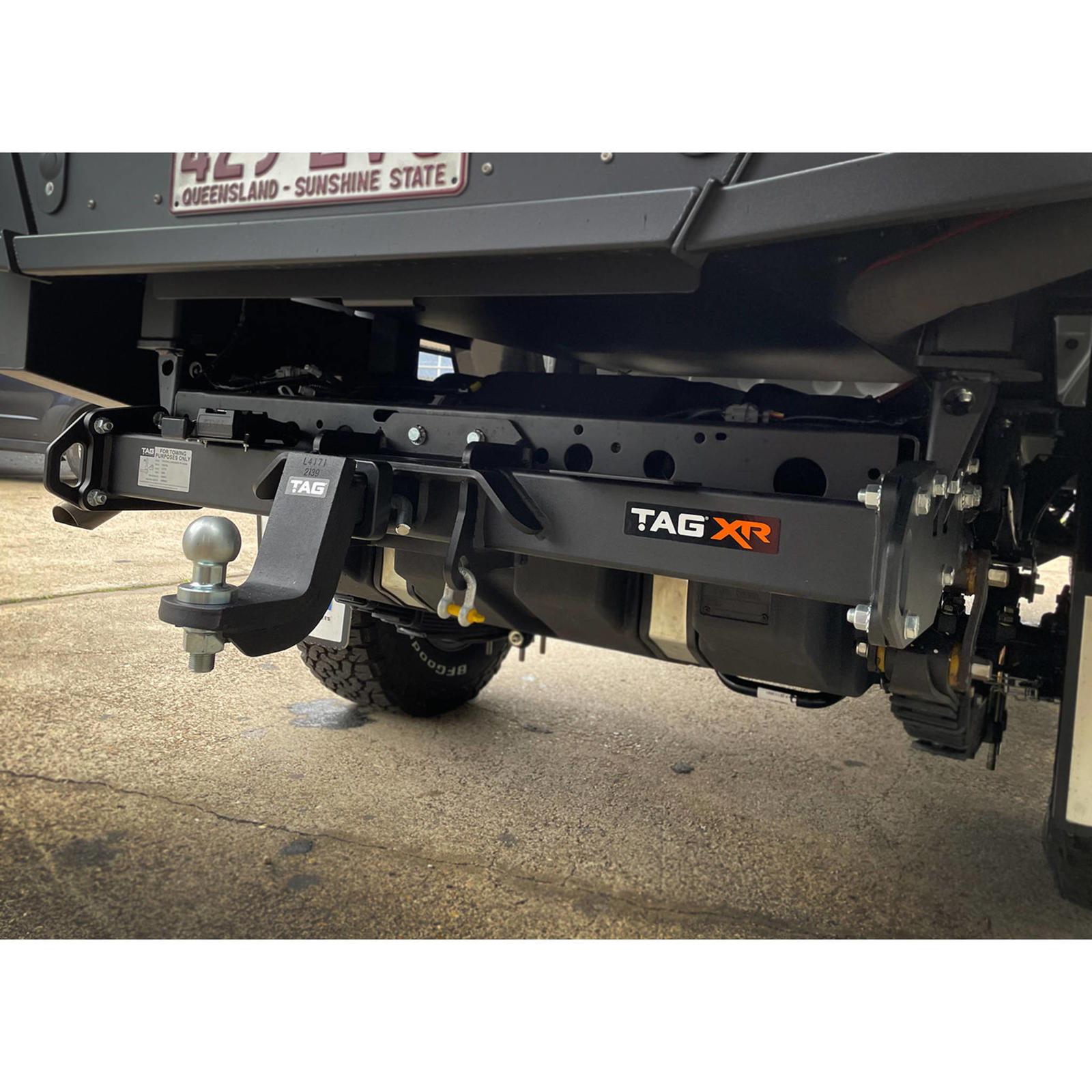 TAG 4x4 Recovery Towbar to suit Toyota LandCruiser Single & Dual Cab Chassis (08/2012 - on)