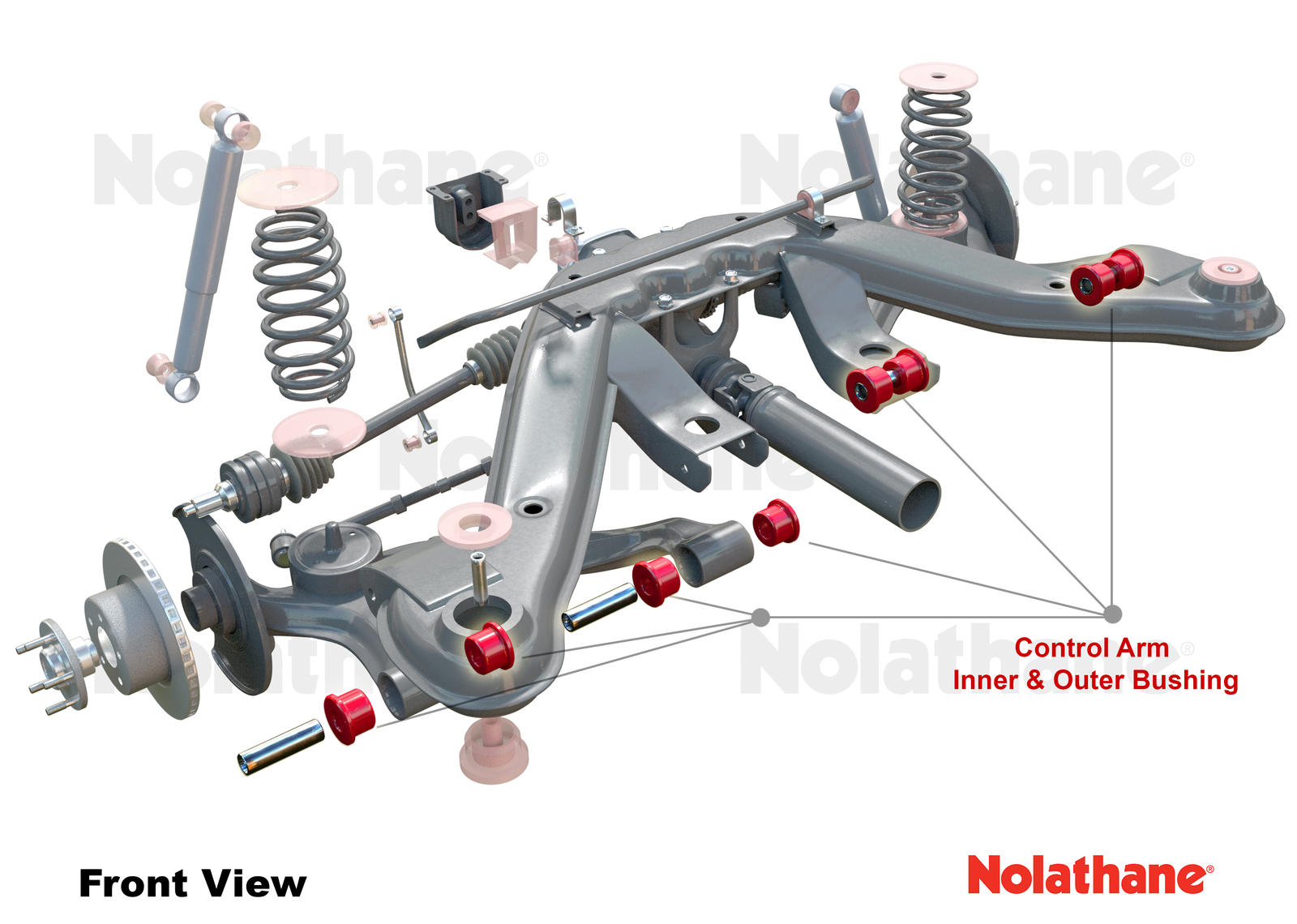 Rear Camber/Toe Kit 1deg to Suit Holden Commodore VN-VX Standard Height