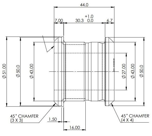 Front Control Arm Upper Inner Bush Kit to suit Holden Colorado & Trailblazer, Isuzu D-Max & LDV