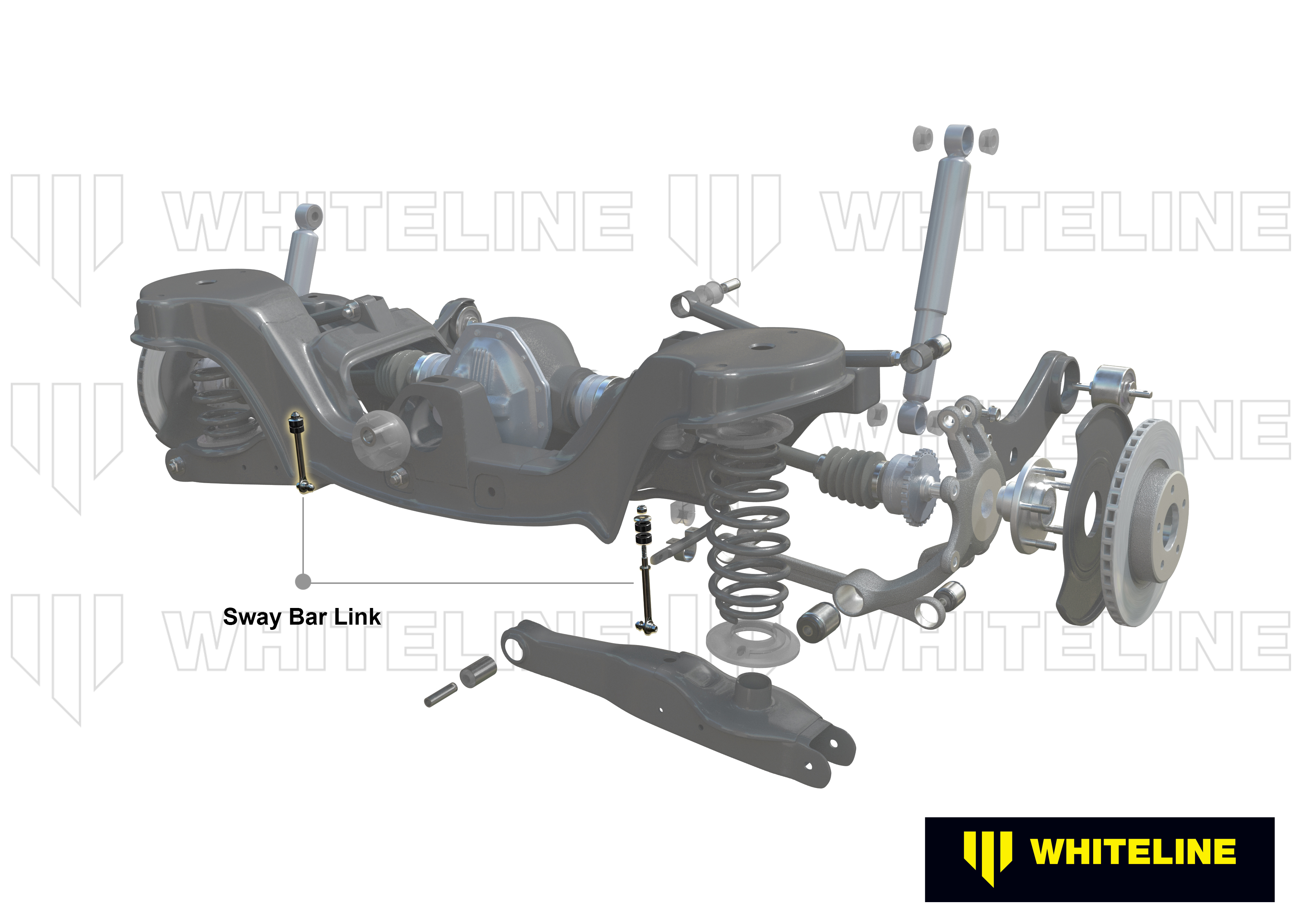 Rear Adjustable Anti Roll Bar Link to Suit Ford Focus ST LZ