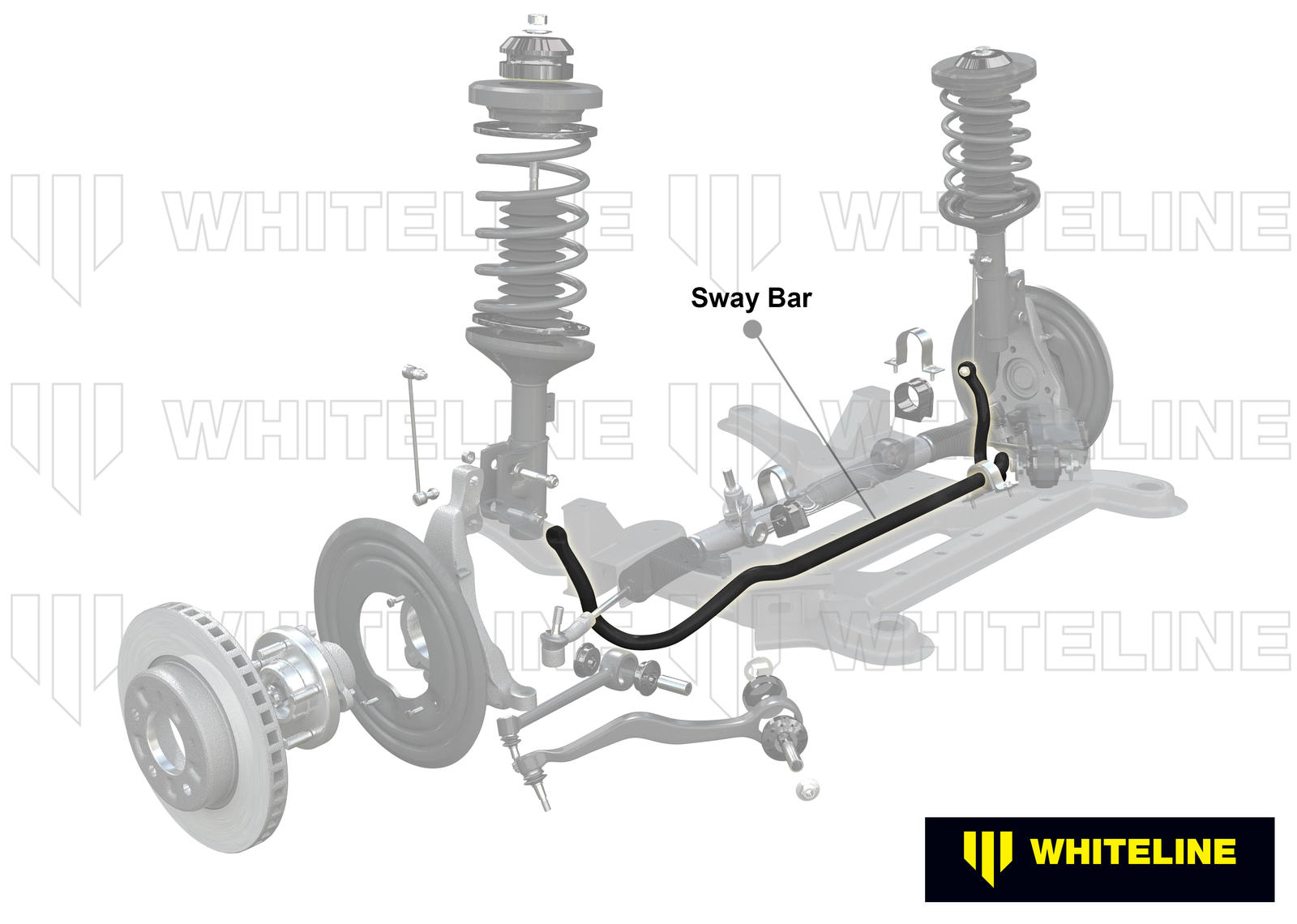 Front Anti Roll Bar - 30mm 4 Point Adjustable to Suit Holden Commodore VE, VF and HSV