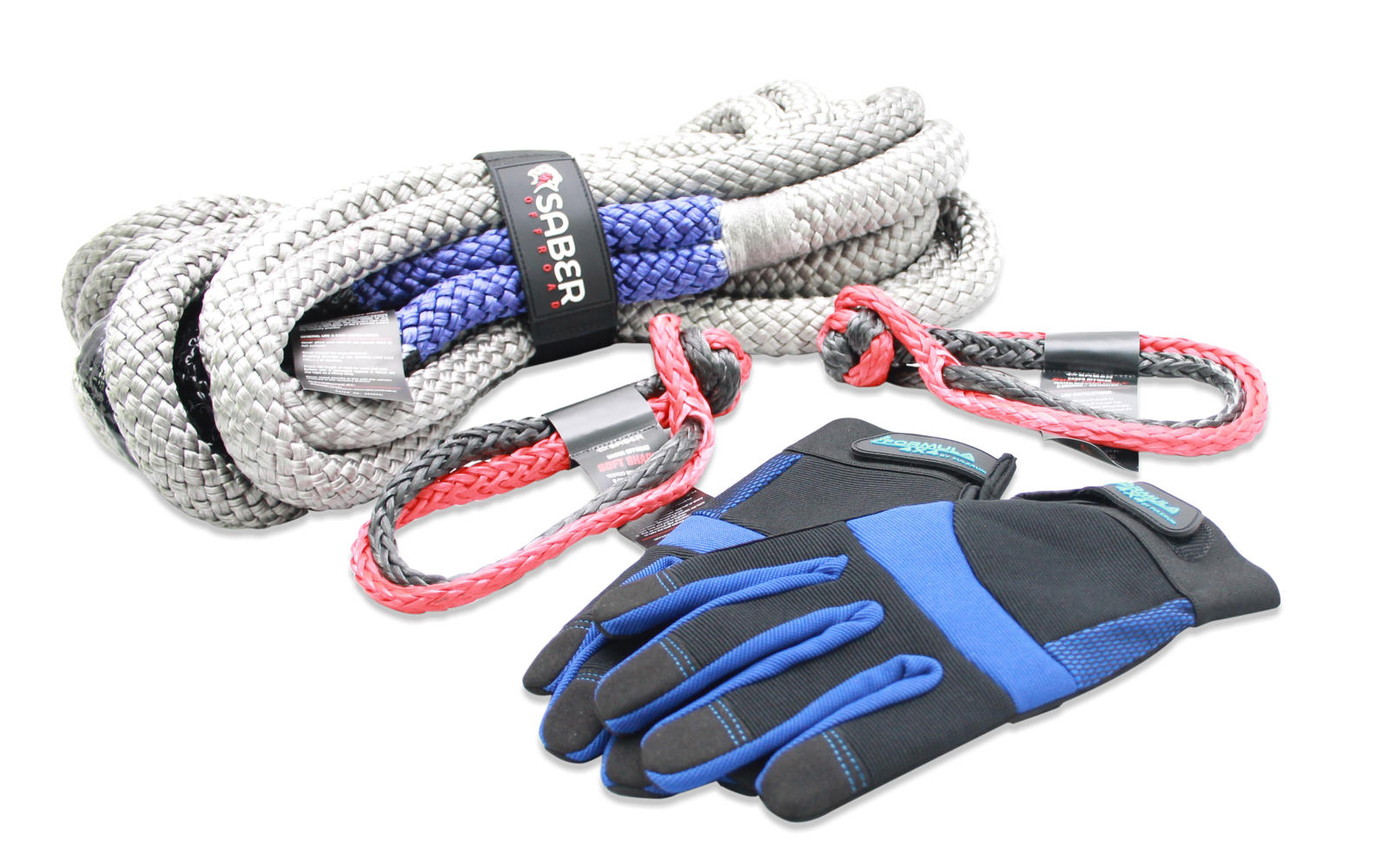 8K Heavy Duty Synthetic Formula Recovery Kit - Soft Kinetic Rope