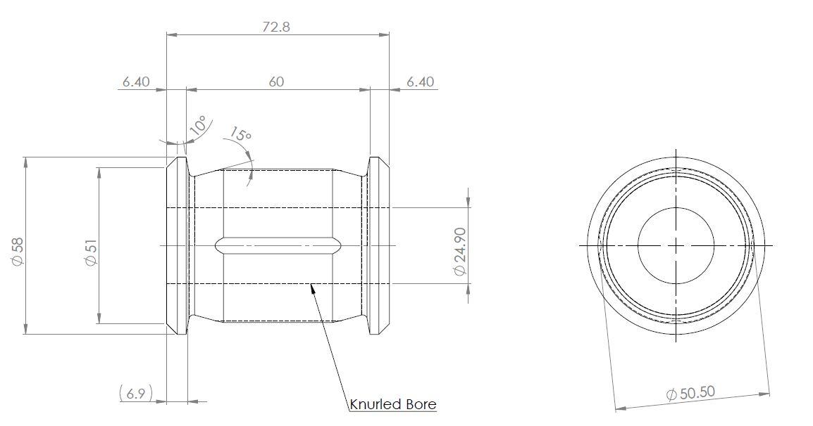 Rear Trailing Arm Lower-Front & Rear Bush Kit to suit Nissan Elgrand 1995-2002 - E50