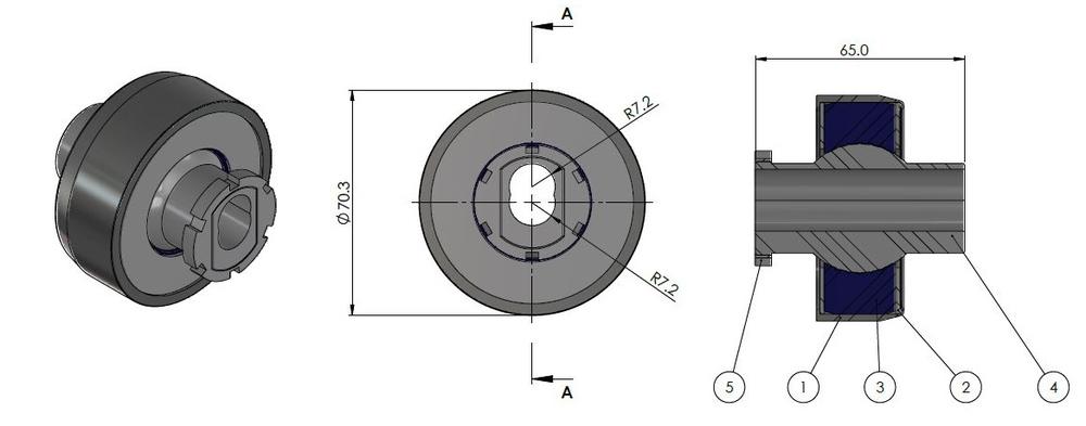 Front Control Arm Lower Inner Rear Bearing Kit to suit Renault Megane, Fluence and Scenic