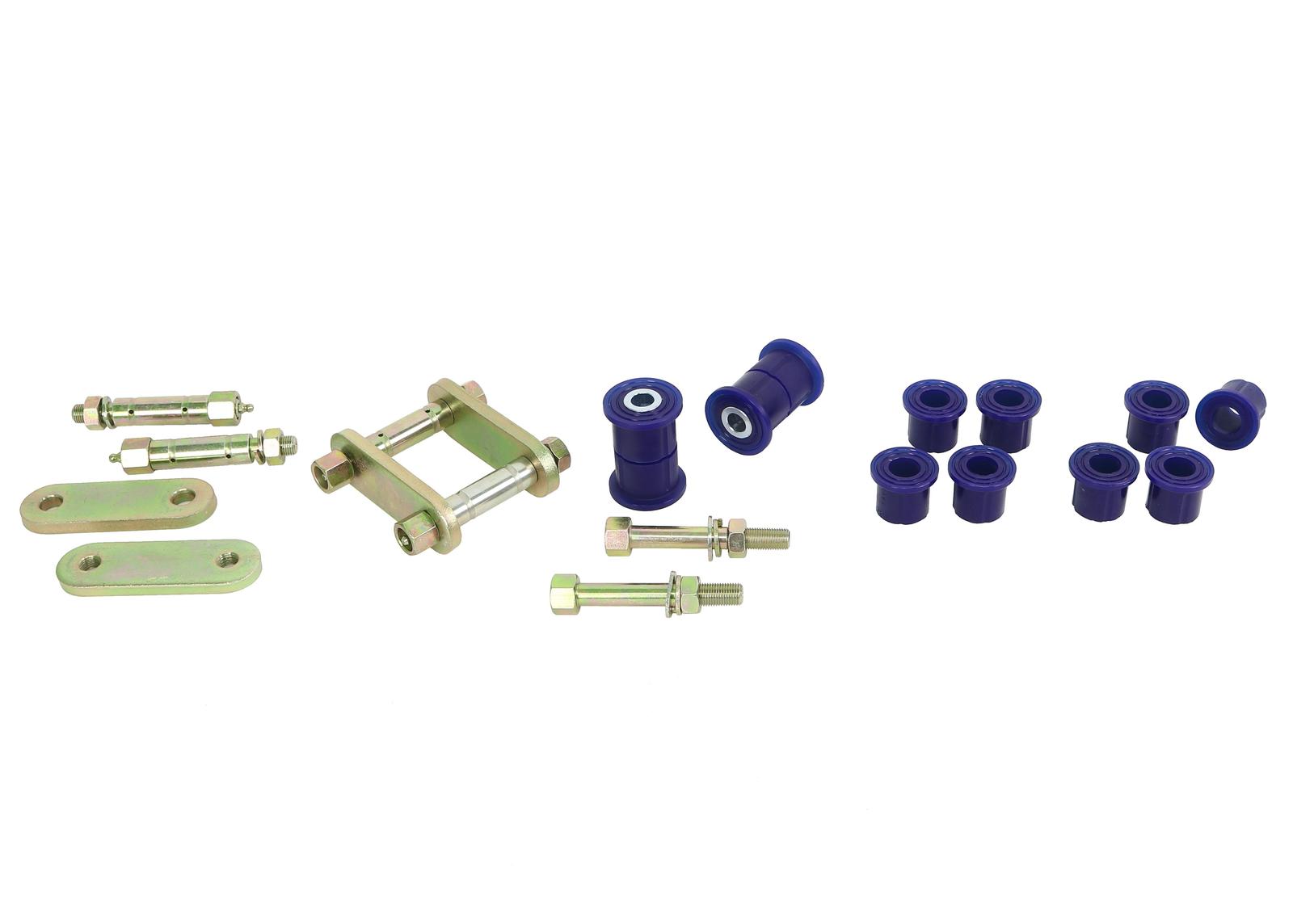 Greasable Shackle and Bushing Kit