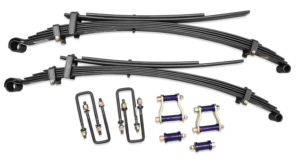 Formula 4x4 Rear Leaf Spring Kit - approx. 45mm lift at 0-200kg load to suit Mitsubishi Triton MQ & MR 2015-2024