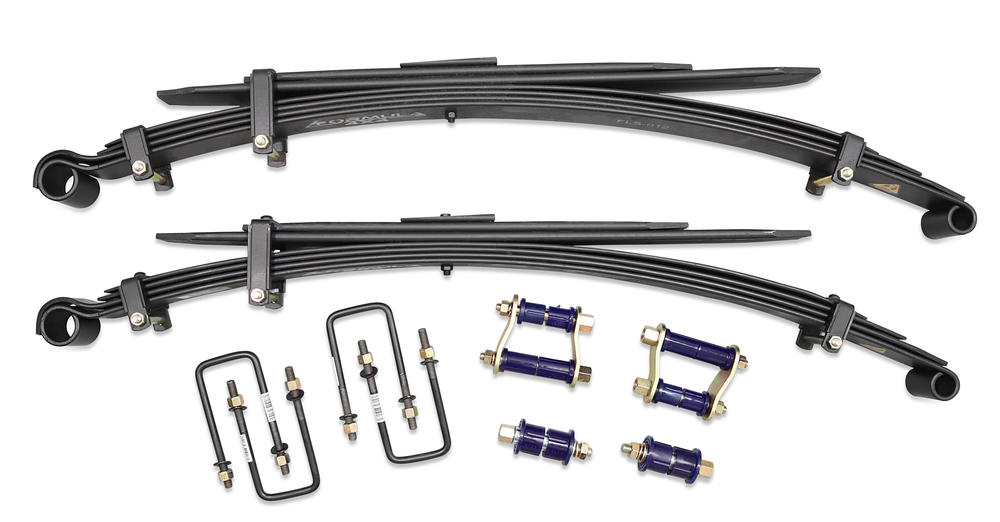 Formula 4x4 Rear Leaf Spring Kit - approx. 20mm lift at 0-200kg load to suit Mitsubishi Triton ML, MN 2006 - 2014