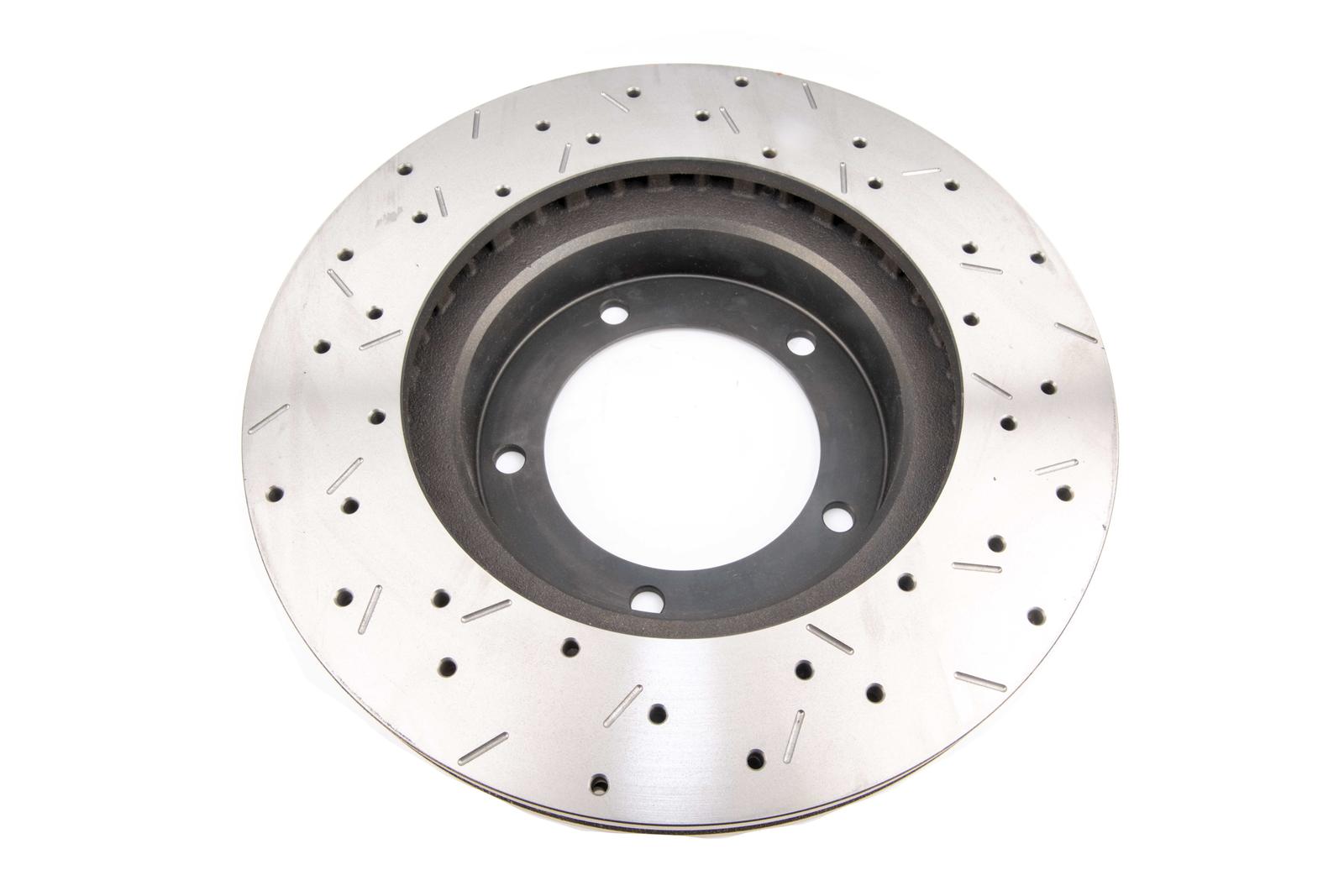 4000 XS Cross-Drilled, Slotted KP Brake Disc to suit Toyota 70 LandCruiser 1998-2006 F Reverse Mount