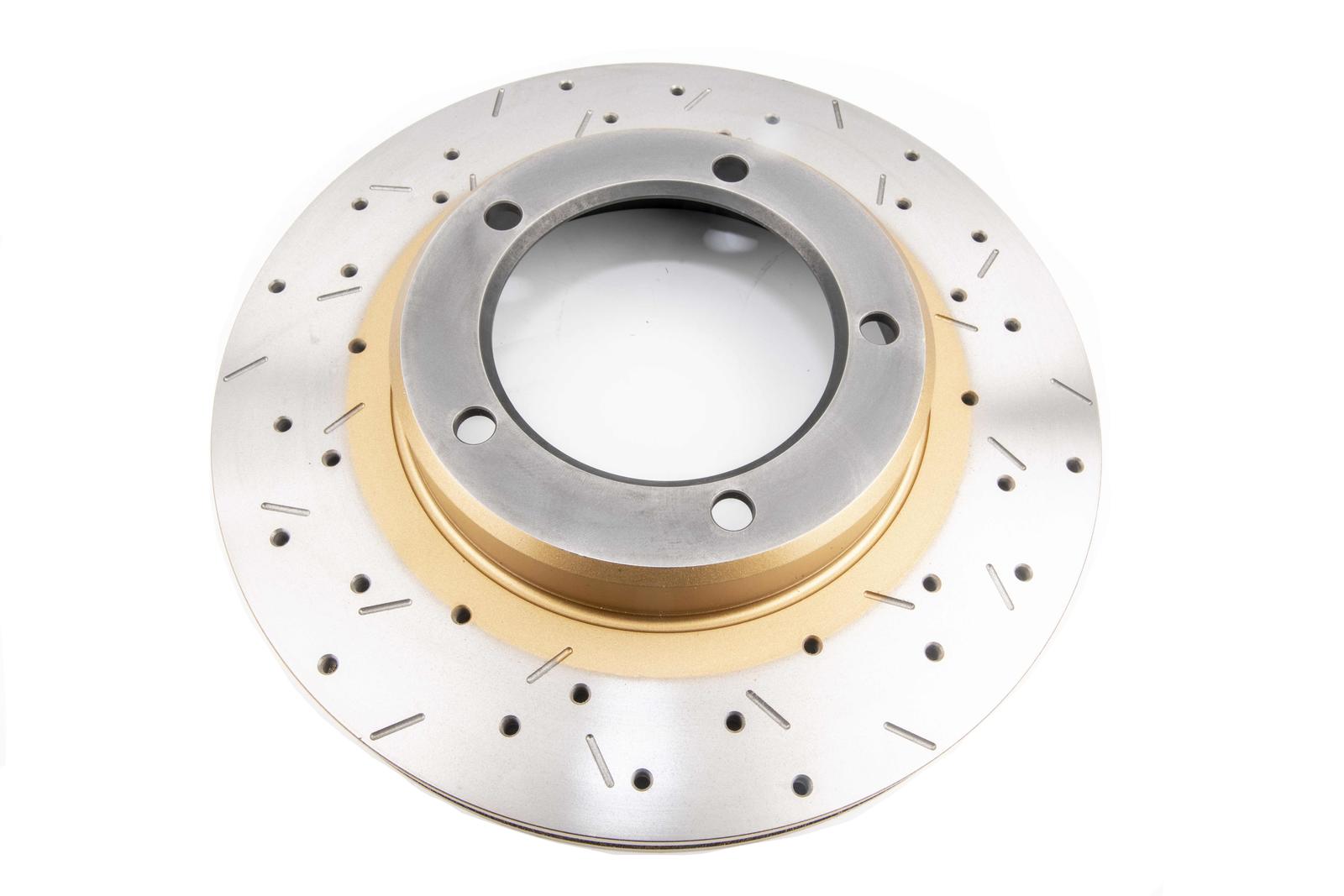 4000 XS Cross-Drilled, Slotted KP Brake Disc to suit Toyota 70 LandCruiser 1998-2006 F Reverse Mount