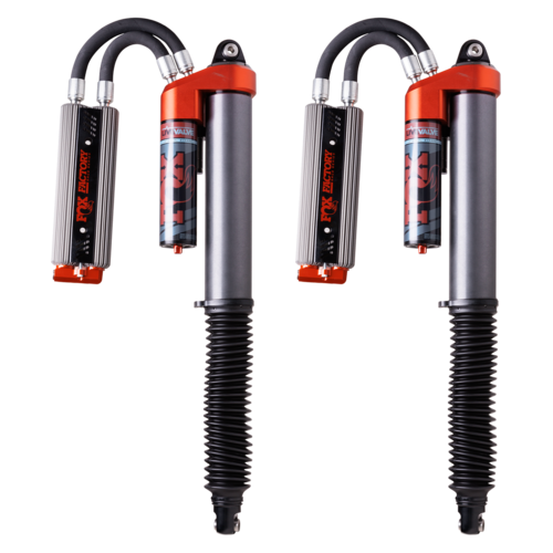 Go to Fox Factory Race Series 3.2 Live Valve Internal Bypass Rear Shock Absorber (pair) - adjustable to suit Ford F-150 Raptor 2021-on (Live Valve, Internal Bypass, 3.0 Series, P/B, External Cooler, 0-1