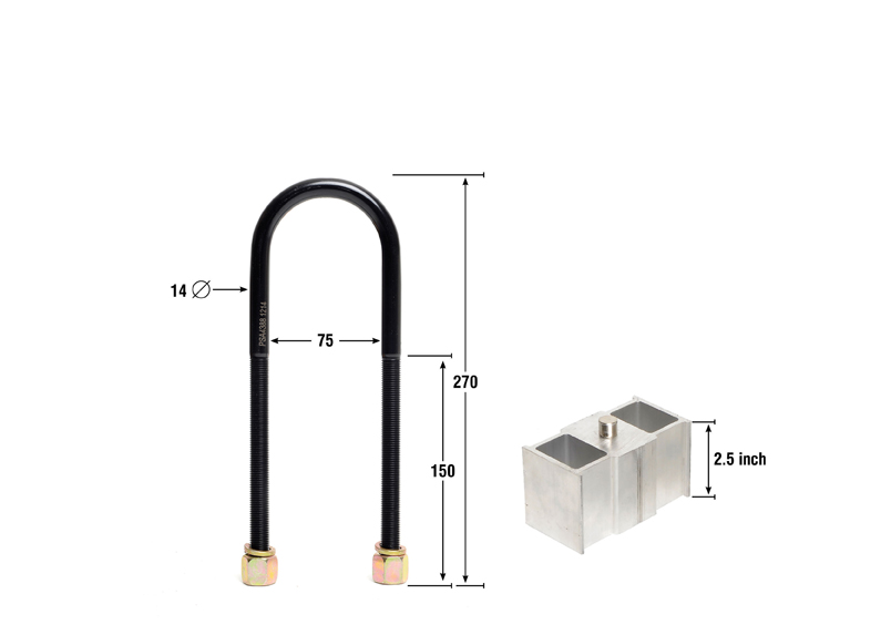 Rear Lowering Block - Kit 2