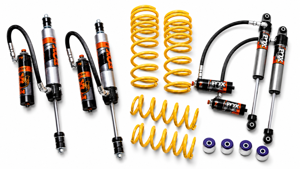 2 Inch 50mm Fox Performance Elite Series Lift Kit to suit Nissan Patrol GU, Y61 Cab Chassis 1997-2016