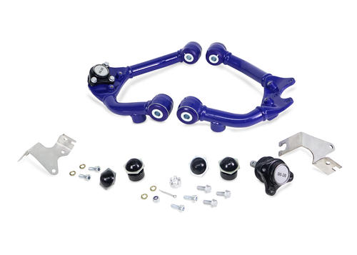 Go to Front Fixed Offset Upper Control Arm Kit including Ball Joints to suit Mitsubishi Triton ML, MN, MQ (KB4 Chassis) & Challenger PB
