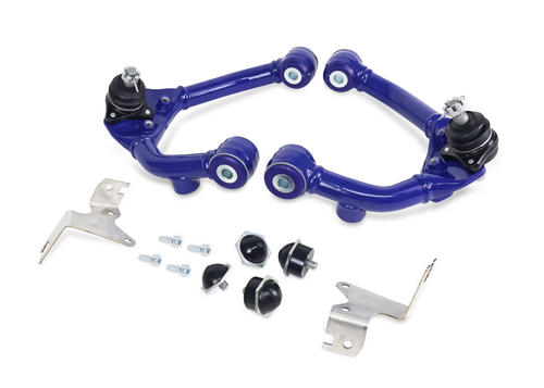Go to Front Fixed Offset Upper Control Arm Kit including Ball Joints to suit Mitsubishi Triton MQ (KL1 Chassis) MR & Pajero Sport QE, QF