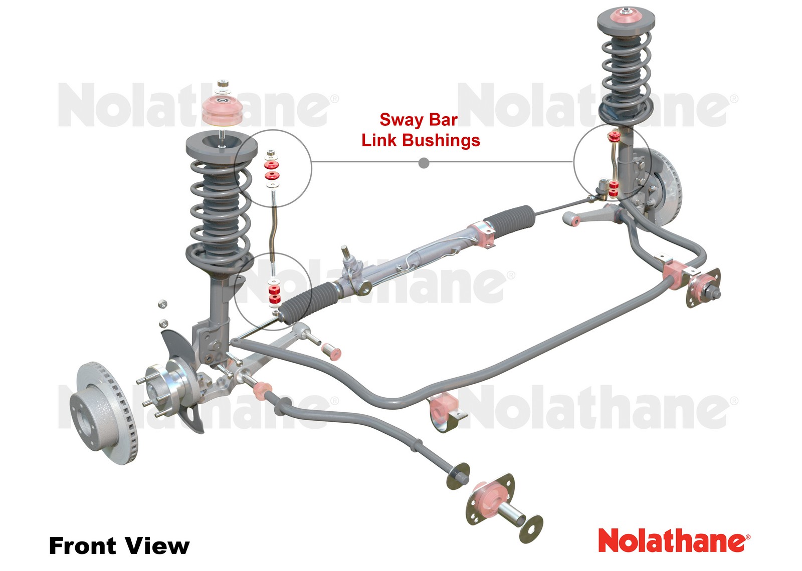 Sway Bar Link - Bushing Kit to Suit Holden Commodore VB-VL