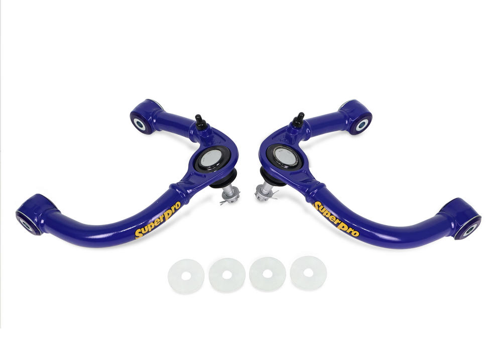 Front Fixed Offset Upper Control Arm Kit including Ball Joints to suit GWM Ute Cannon 2020-on & Tank 300 2022-on excl Hybrid and Alfa models