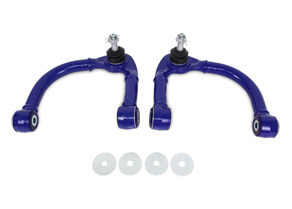 Front Fixed Offset Upper Control Arm Kit including Ball Joints to suit GWM Ute Cannon 2020-on & Tank 300 2022-on excl Hybrid and Alfa models