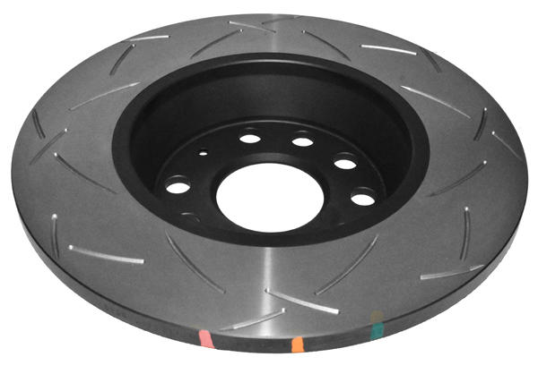 4000 T3 Slot SLD Brake Disc to suit VW Golf, Jetta, Tiguan & Skoda 2003-on R
