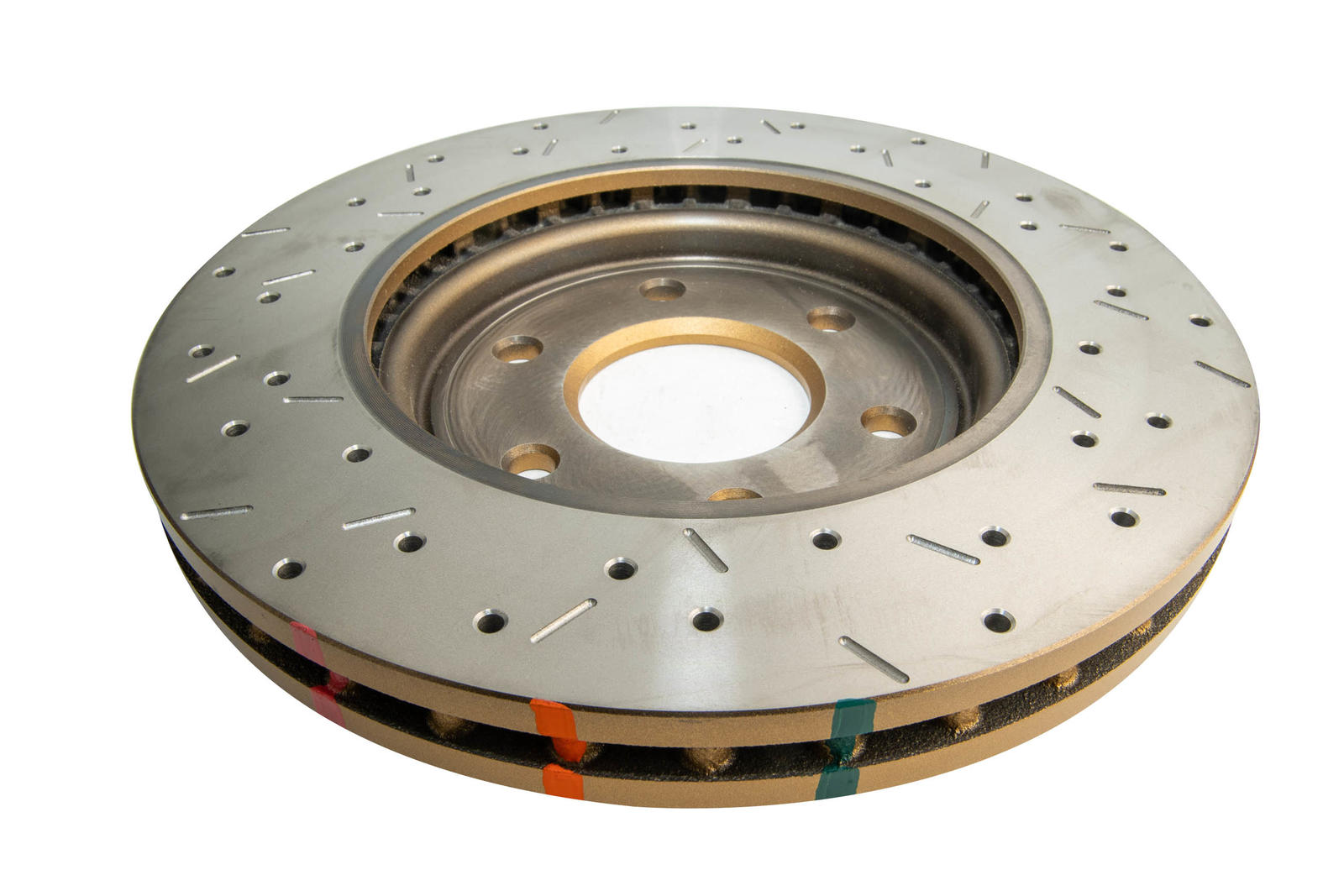 4000 XS Premium Cross-Drilled, Slotted KP Brake Disc to suit Nissan Pathfinder, Navara D40 2005-on F